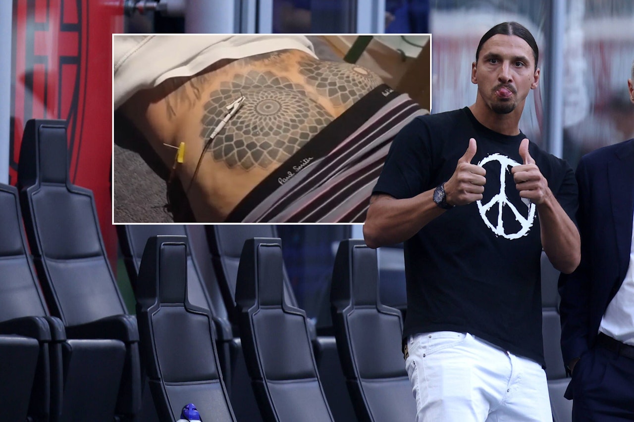 Heute.at - Ibrahimovic zeigt seinen tätowierten Hintern