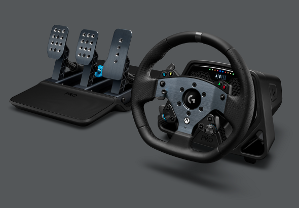 Logitech G präsentiert das neue PRO Racing Wheel und die PRO Racing Pedals für ein echtes SimRacing-Erlebnis
