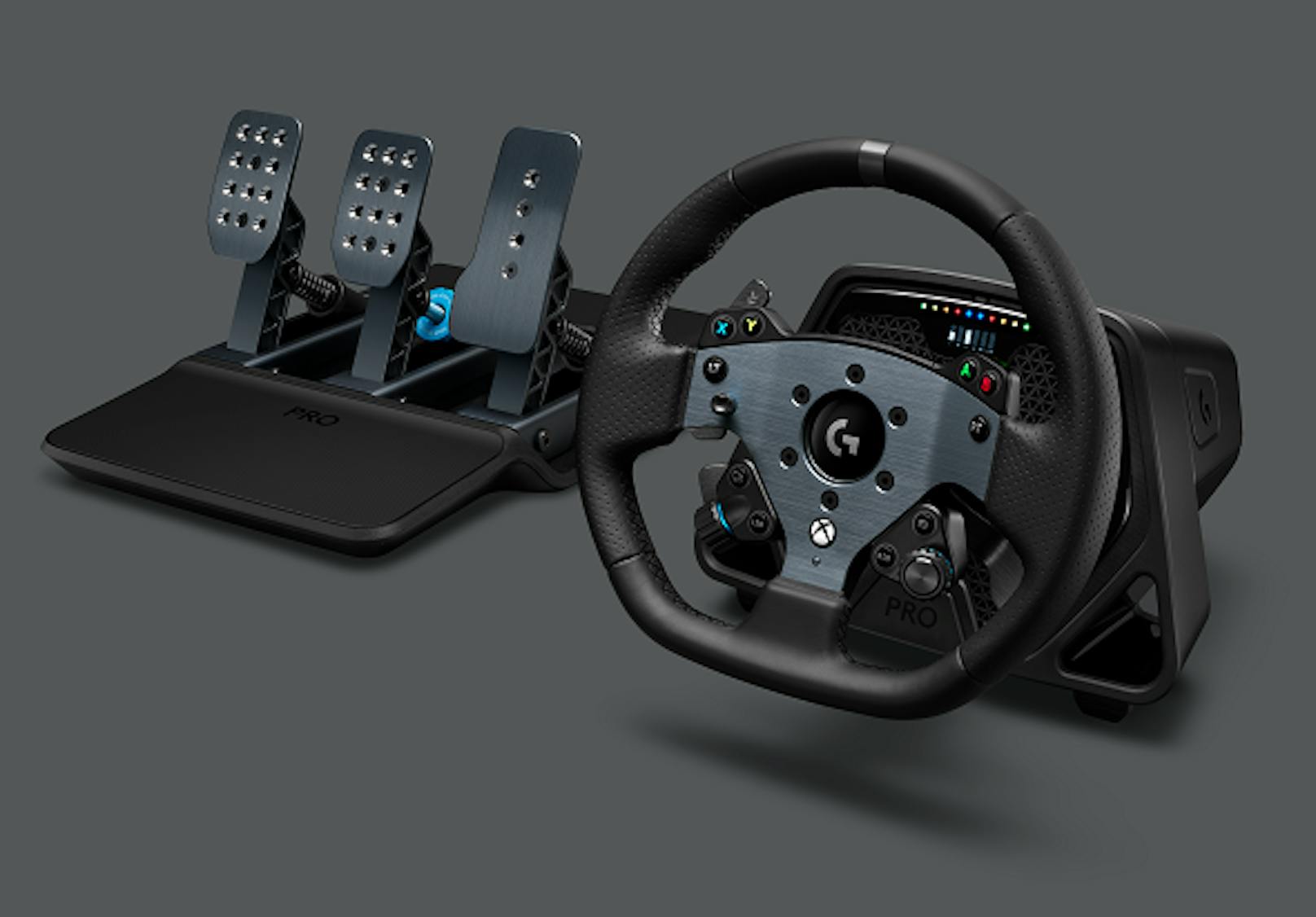 Logitech G präsentiert das neue PRO Racing Wheel und die PRO Racing Pedals für ein echtes SimRacing-Erlebnis.