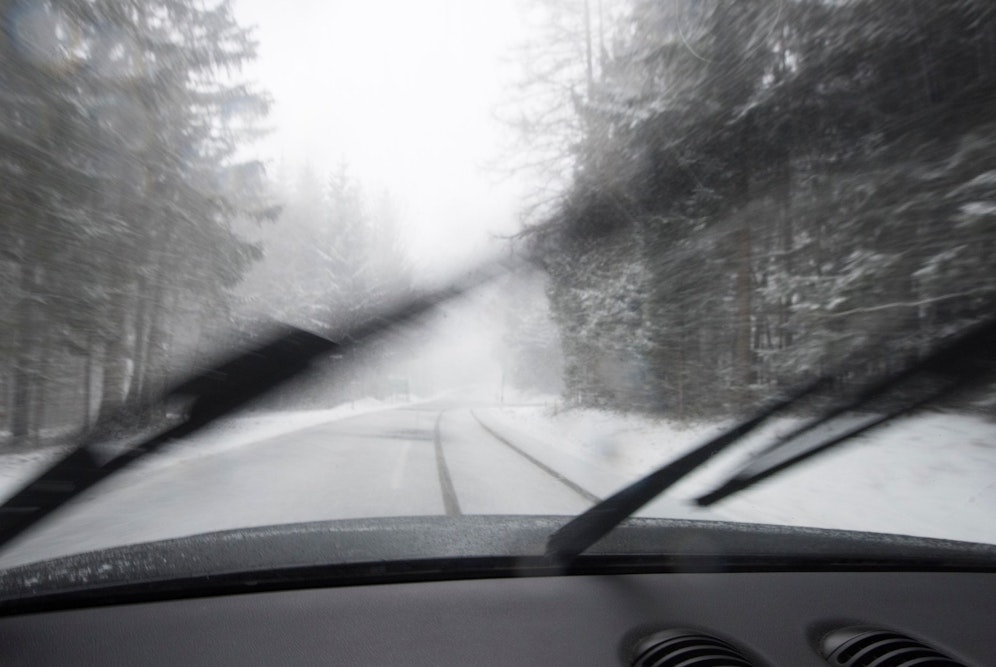 Eine Kaltfront bringt Schneefälle nach Österreich.