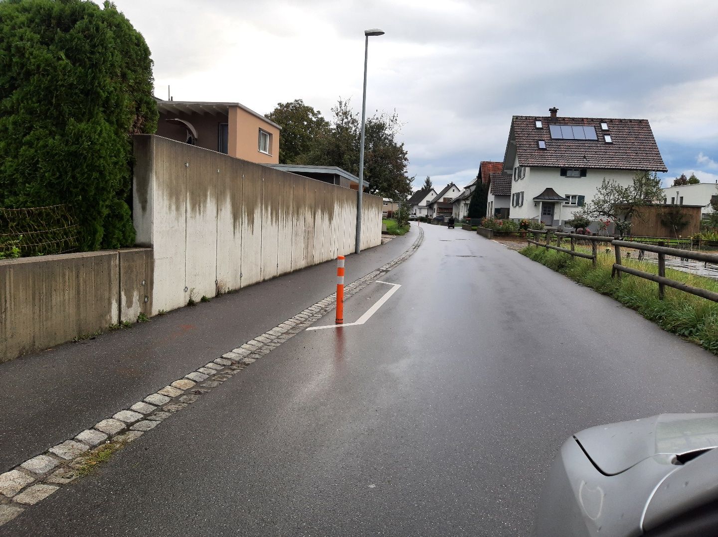 13 Verkehrspoller wurden in Lustenau gestohlen.