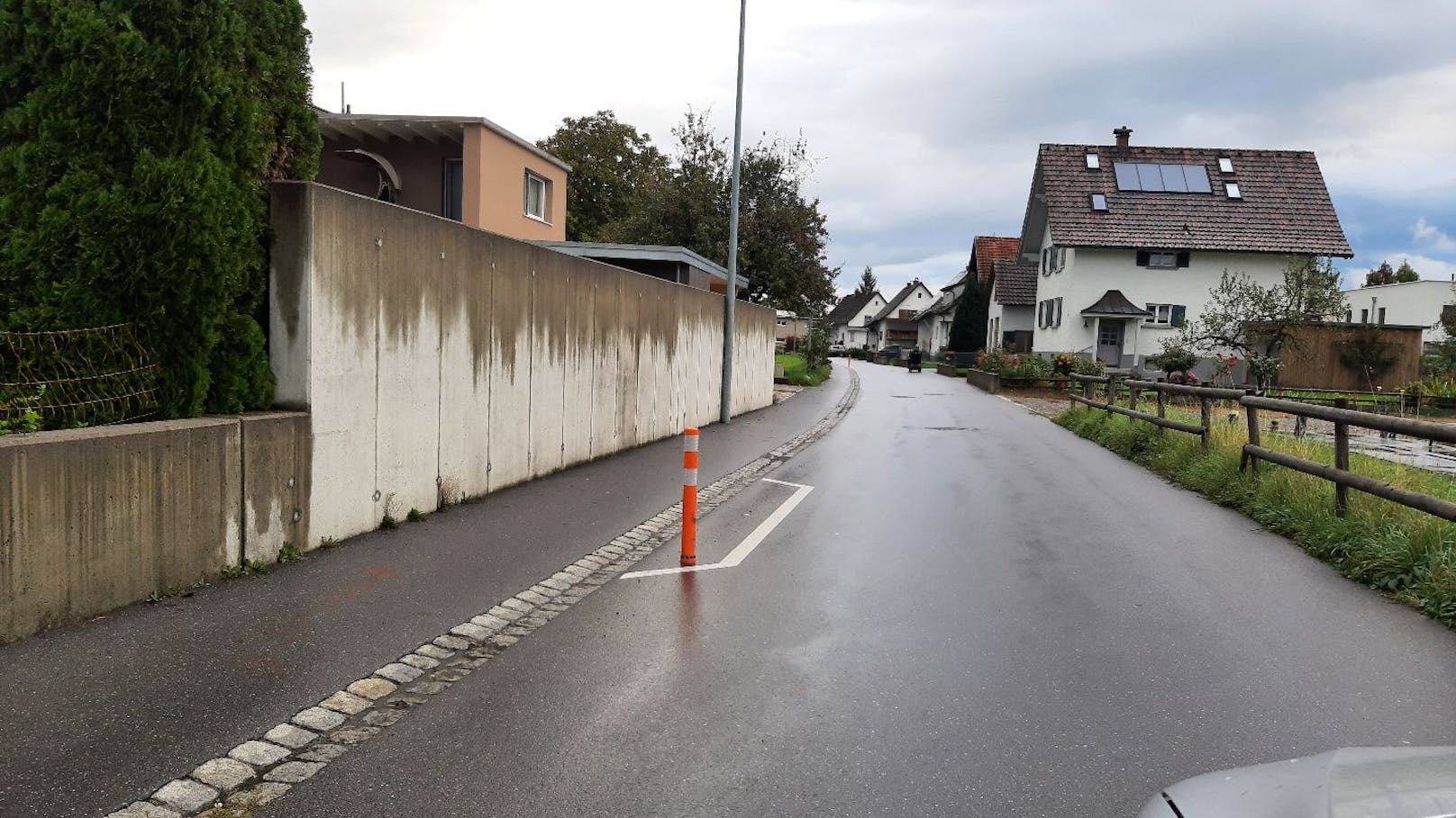 13 Verkehrspoller wurden in Lustenau gestohlen.