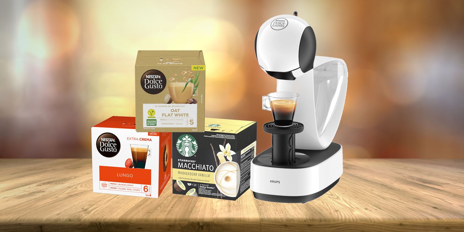 NESCAFÉ Dolce Gusto INFINISSIMA Maschine inkl. Kapseln