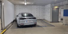 Porsche-Lenker pfeift in Wiener Garage auf Regeln