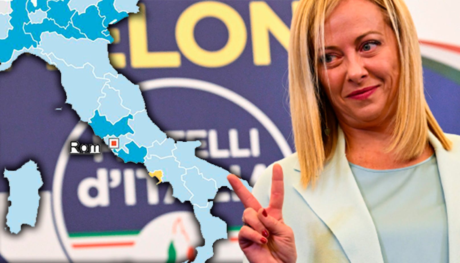 Die ultrarechte Postfaschistin Giorgia Meloni (45) steht kurz davor, die erste Ministerpräsidentin Italiens zu werden.