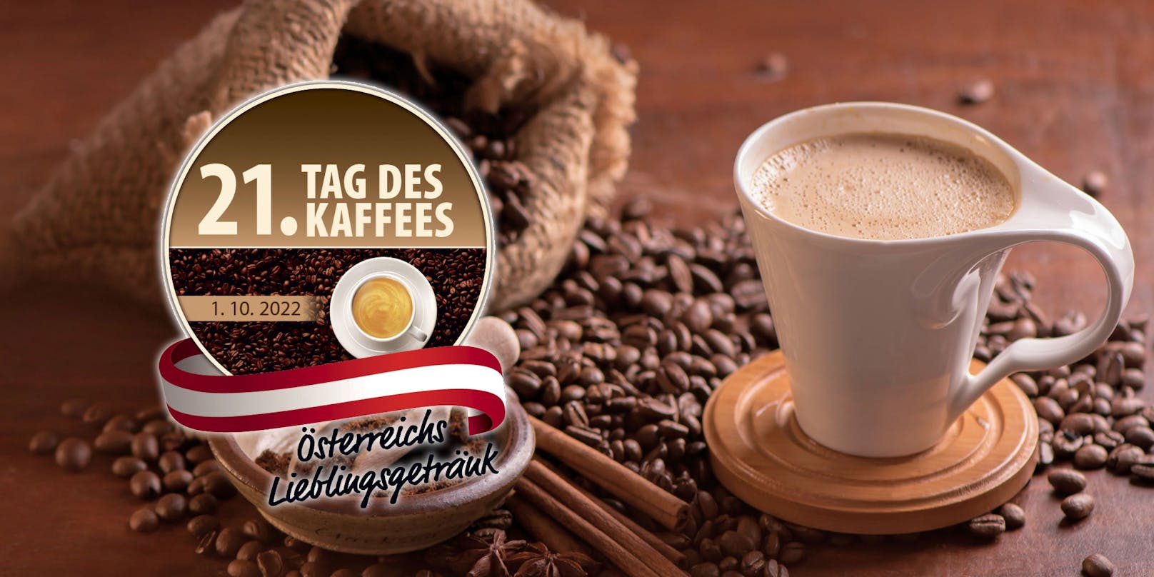 Zum 21. Tag des Kaffees verlost <em>"Heute" </em>fantastische Preise inkl. Kaffeemaschinen &amp; Genusspakete!