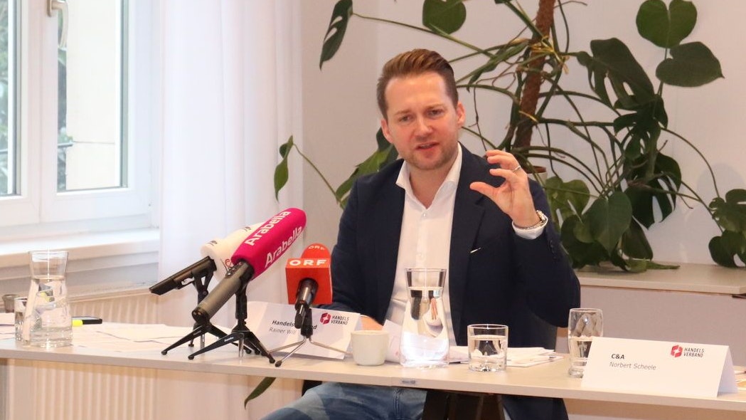 Pressekonferenz des Handelsverbands anlässlich der Handels-Jahresbilanz 2021 und Prognose für das Jahr 2022 am 27. September 2022.