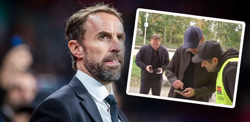 Gareth Southgate in der Südstadt. 