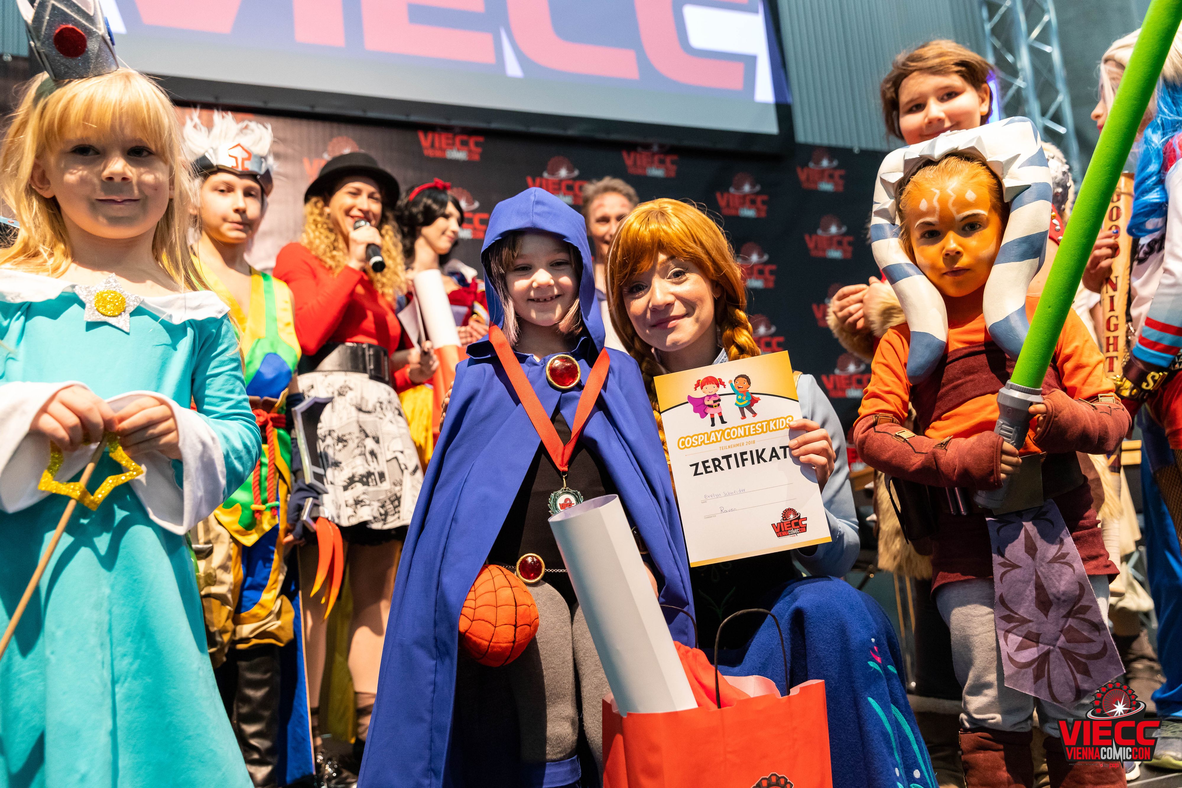 Family Fun auf der VIECC Vienna Comic Con.