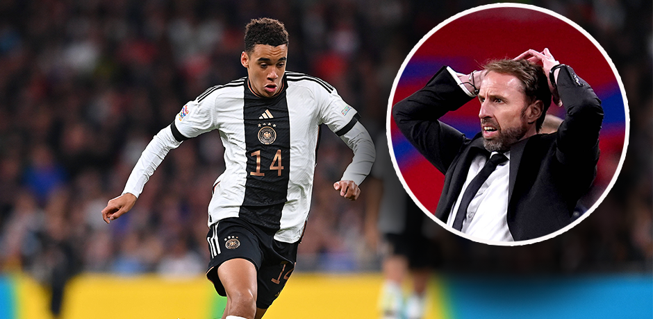 Jamal Musiala spielte im Nachwuchs noch für England. 