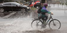 Warnstufe ROT! Regen-Walze überrollt jetzt Österreich