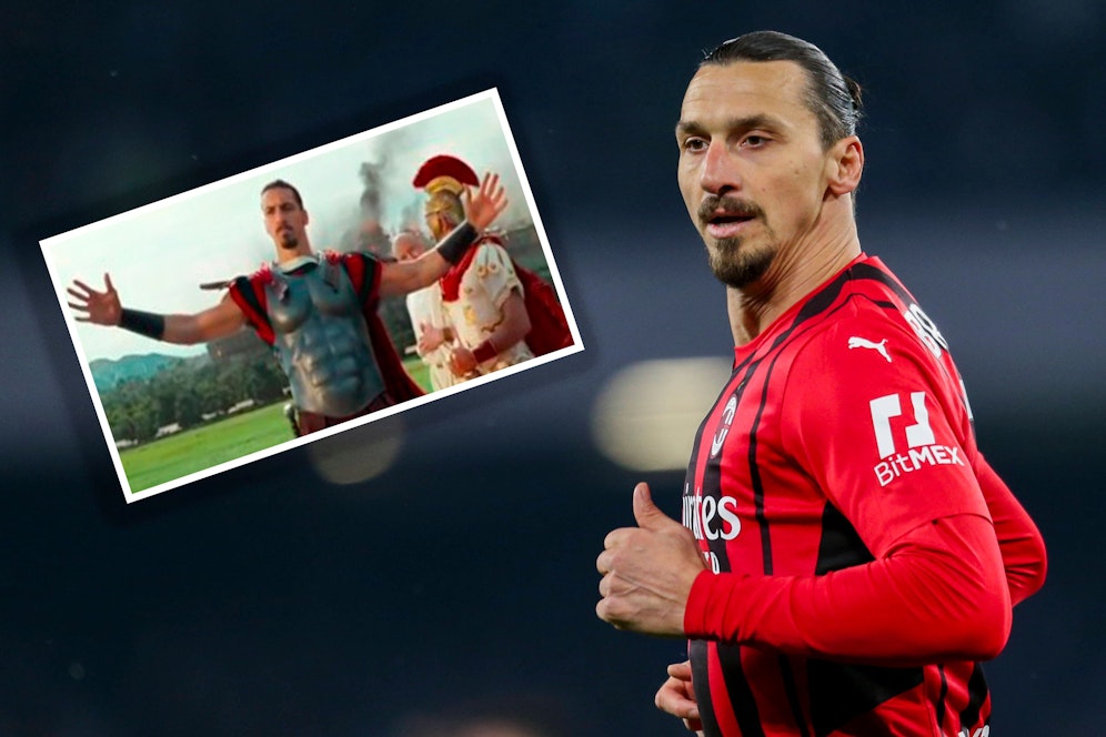 Zlatan Ibrahimovic gibt sein Debüt als Schauspieler.