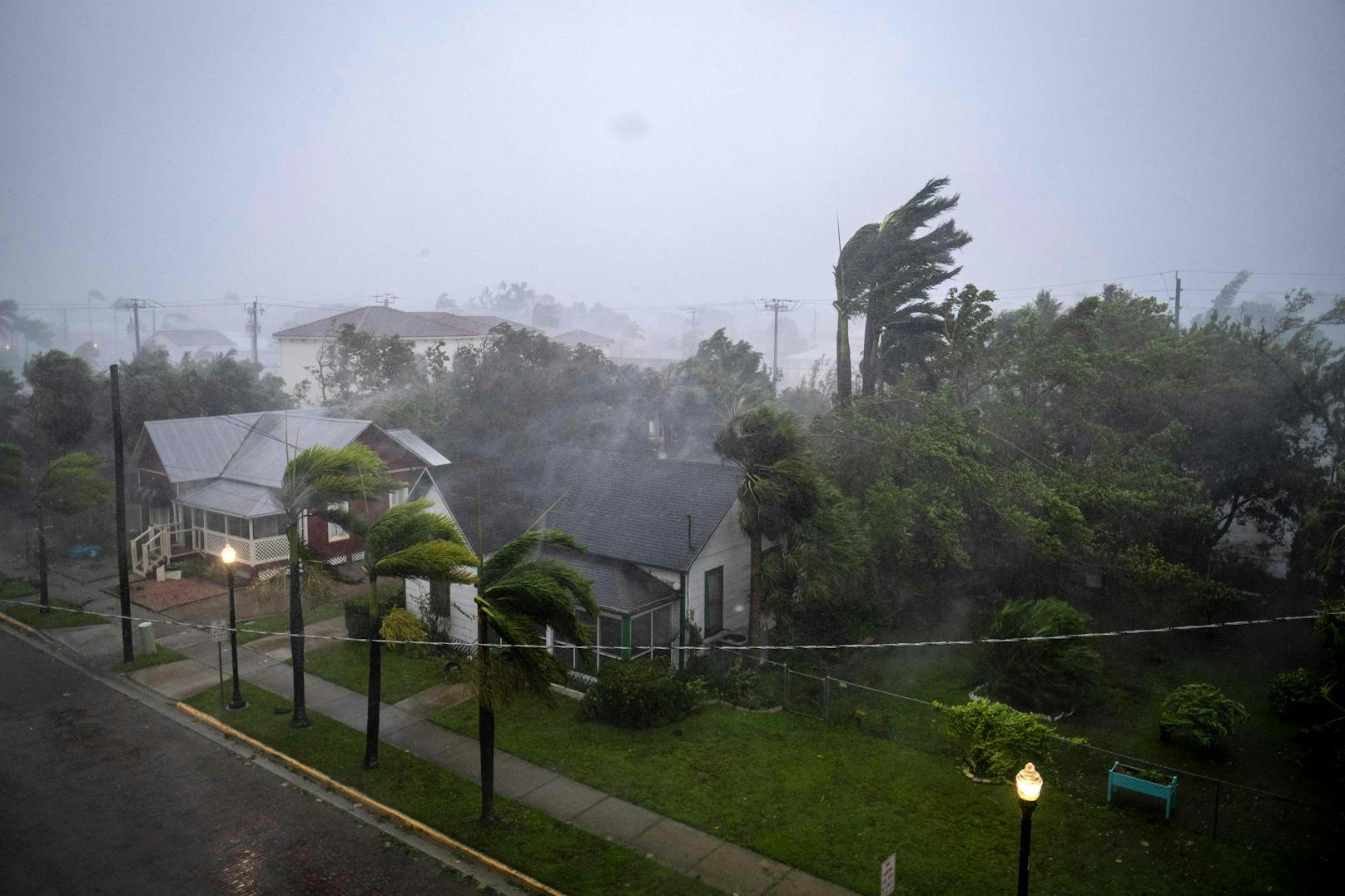 Sturmböen in Punta Gorda, Florida.