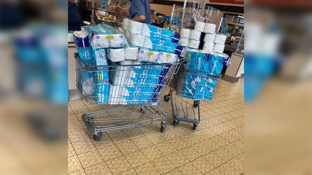 Wird bei uns das Klopapier wieder knapp?