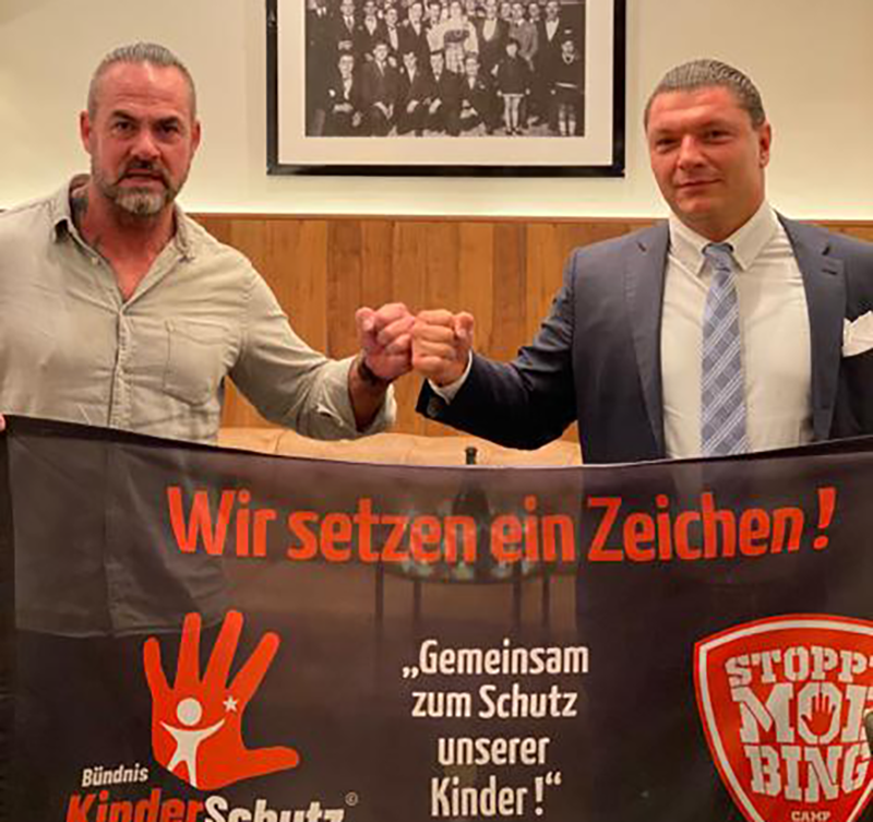 Bündnis Kinderschutz–Initiatoren Carsten Stahl und Roberto d'Atri