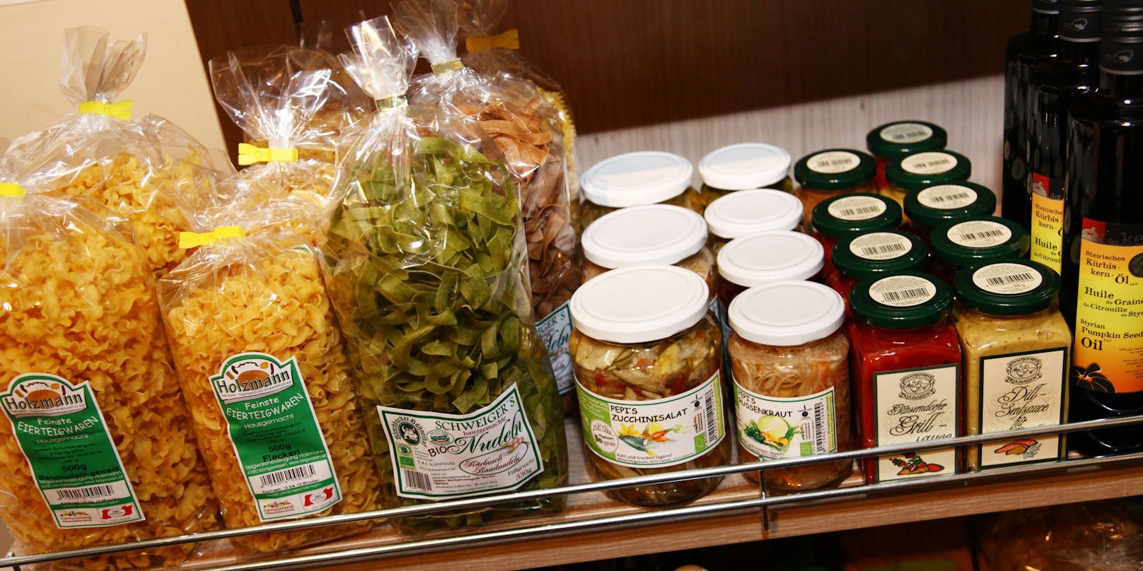Regionale Produkte - hier in einem Billa-Supermarkt - sind bei Österreichern beliebt.
