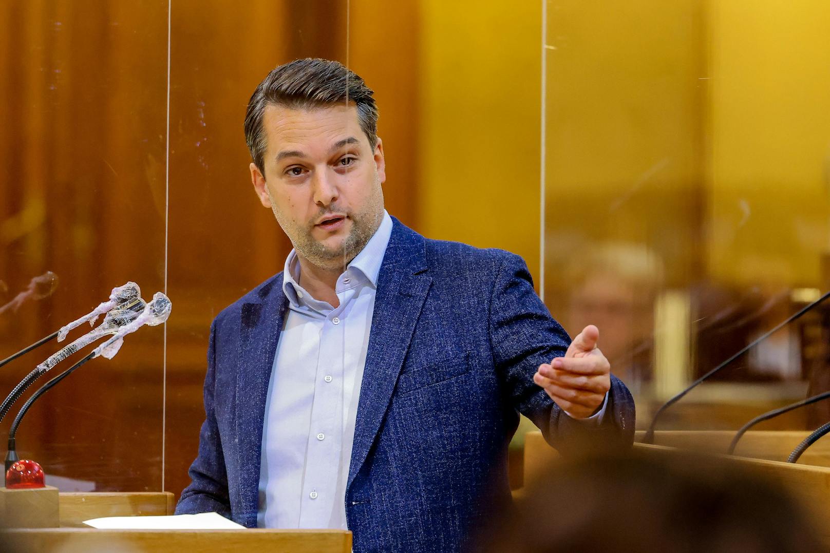 Was für Ukrainer möglich ist, müsse auch für Österreicher möglich sein, so Wiens FPÖ-Chef Dominik Nepp.