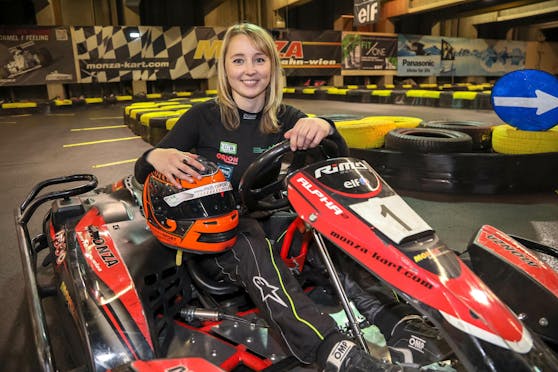 Speed-Queen Alina Loibnegger entdeckte ihr Talent im "Kart Camp".