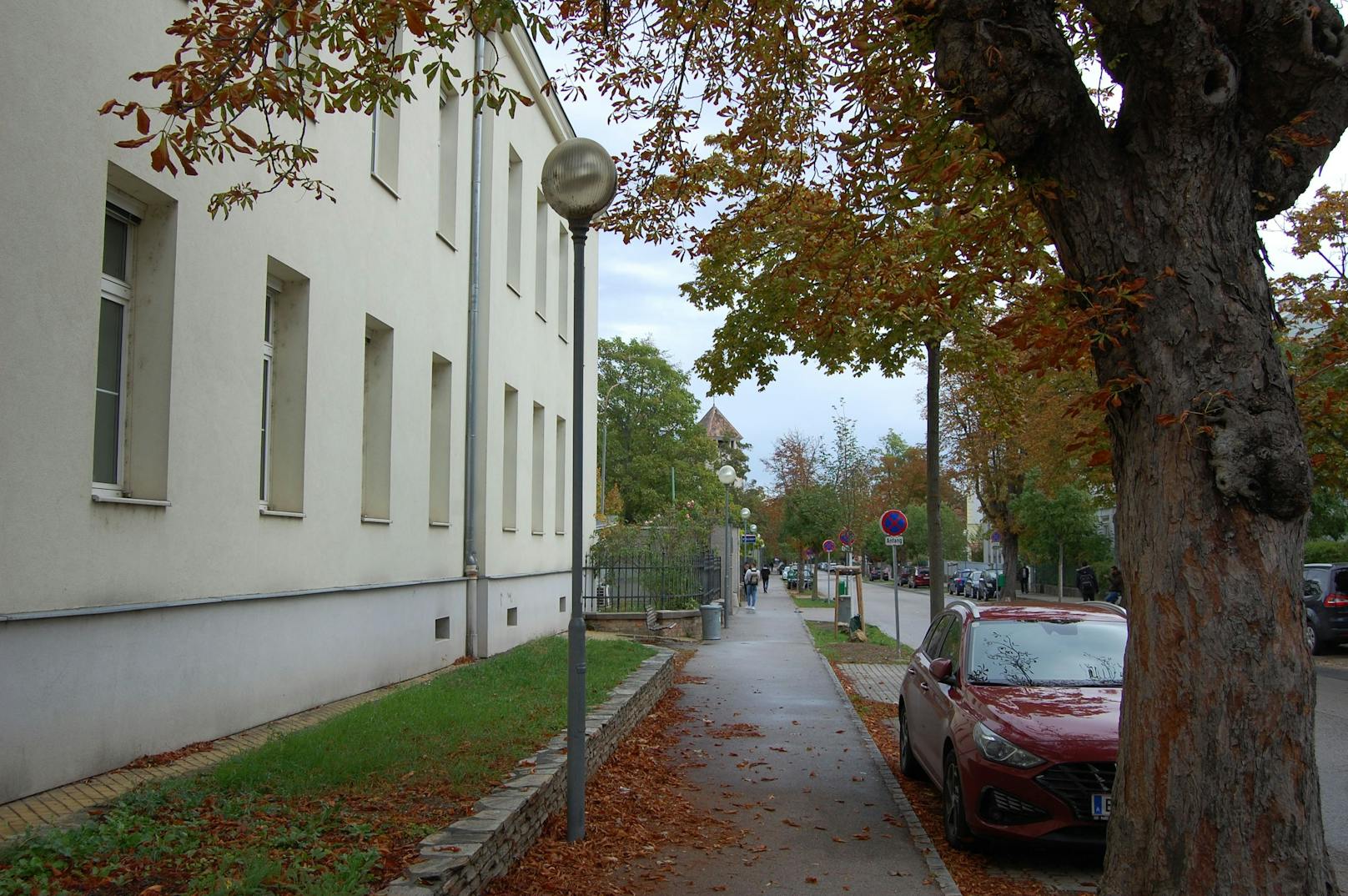 Das Erstaufnahmezentrum in Traiskirchen, aufgenommen am 29. September 2022.