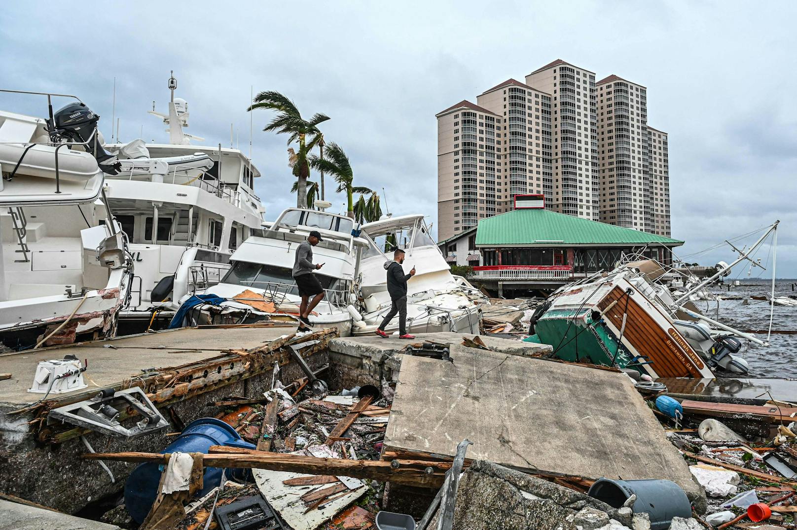 Schäden in Milliardenhöhe – so schlimm wütet Hurrikan