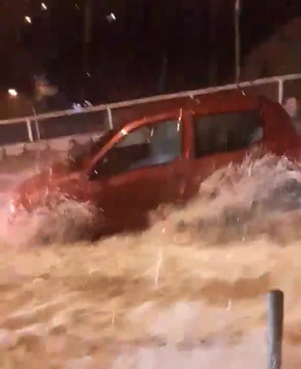 Sintflutartige Regenfälle zerstörten am Mittwochabend die&nbsp;nordadriatischen Hafenstadt Rijeka.