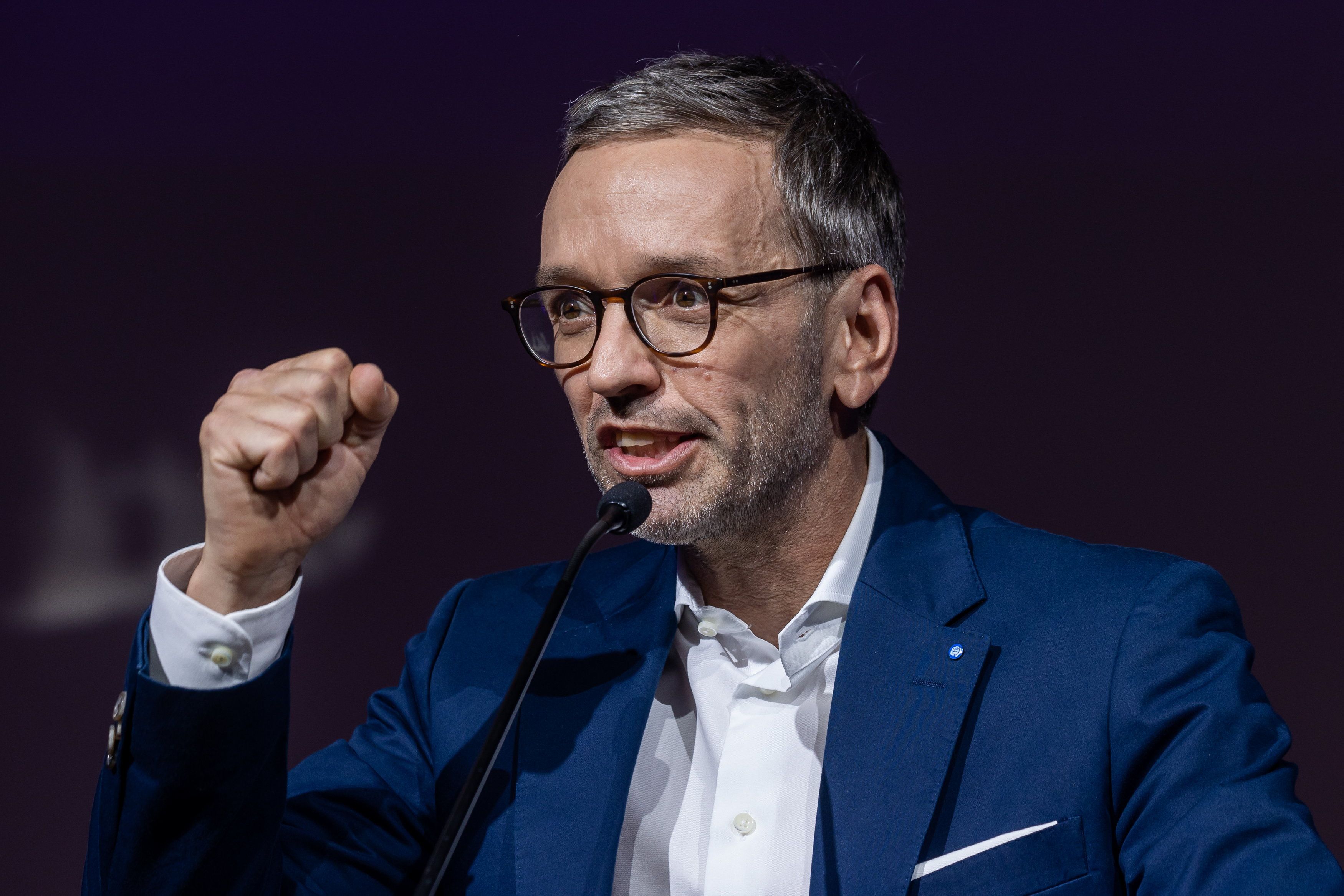 FPÖ-Chef Herbert Kickl tobt.