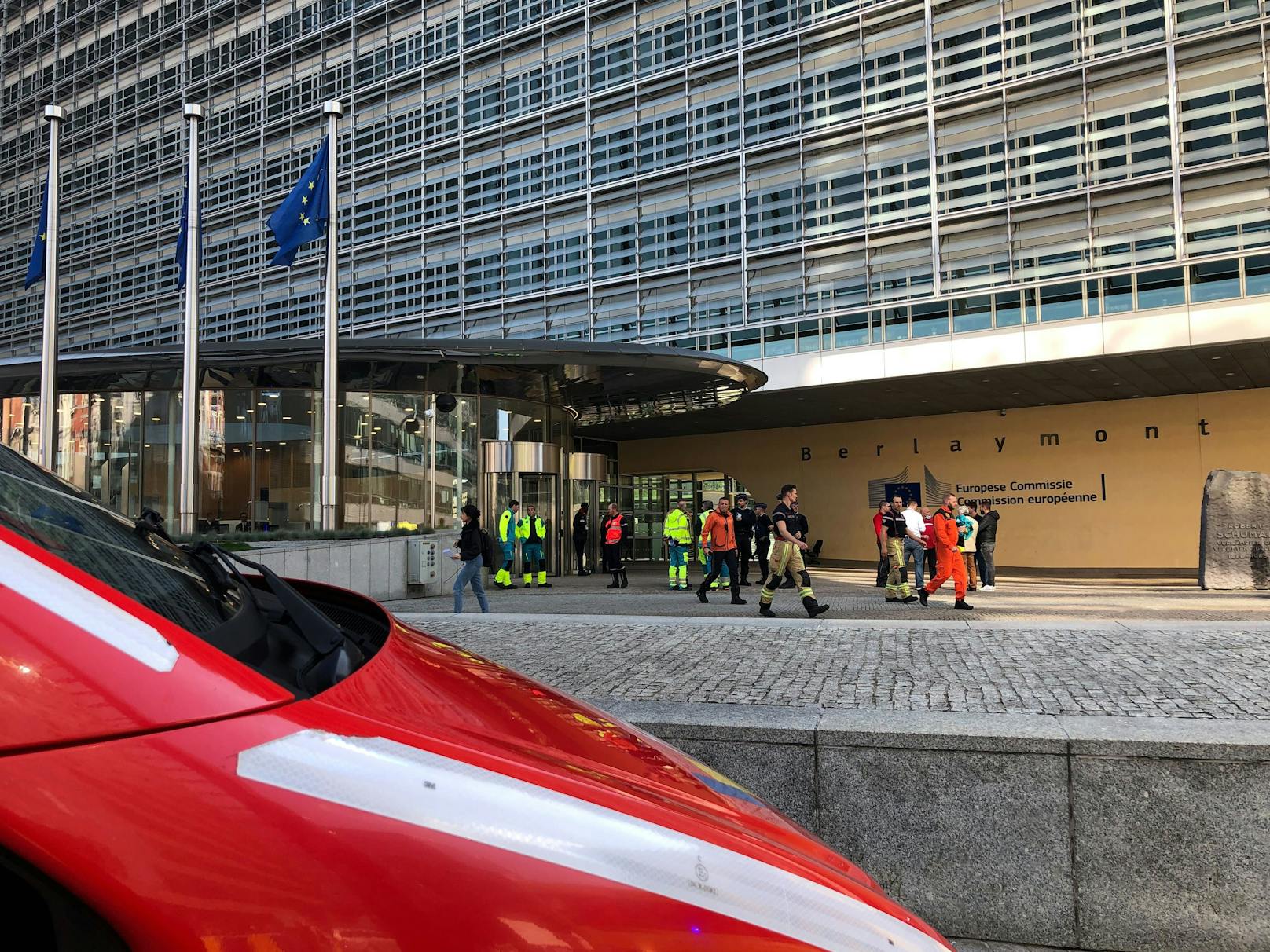 Im 13. Stockwerk der Brüsseler EU-Kommission soll es auf der Etage von Präsidentin <strong>Ursula von der Leyen</strong> einen Vorfall gegeben haben.
