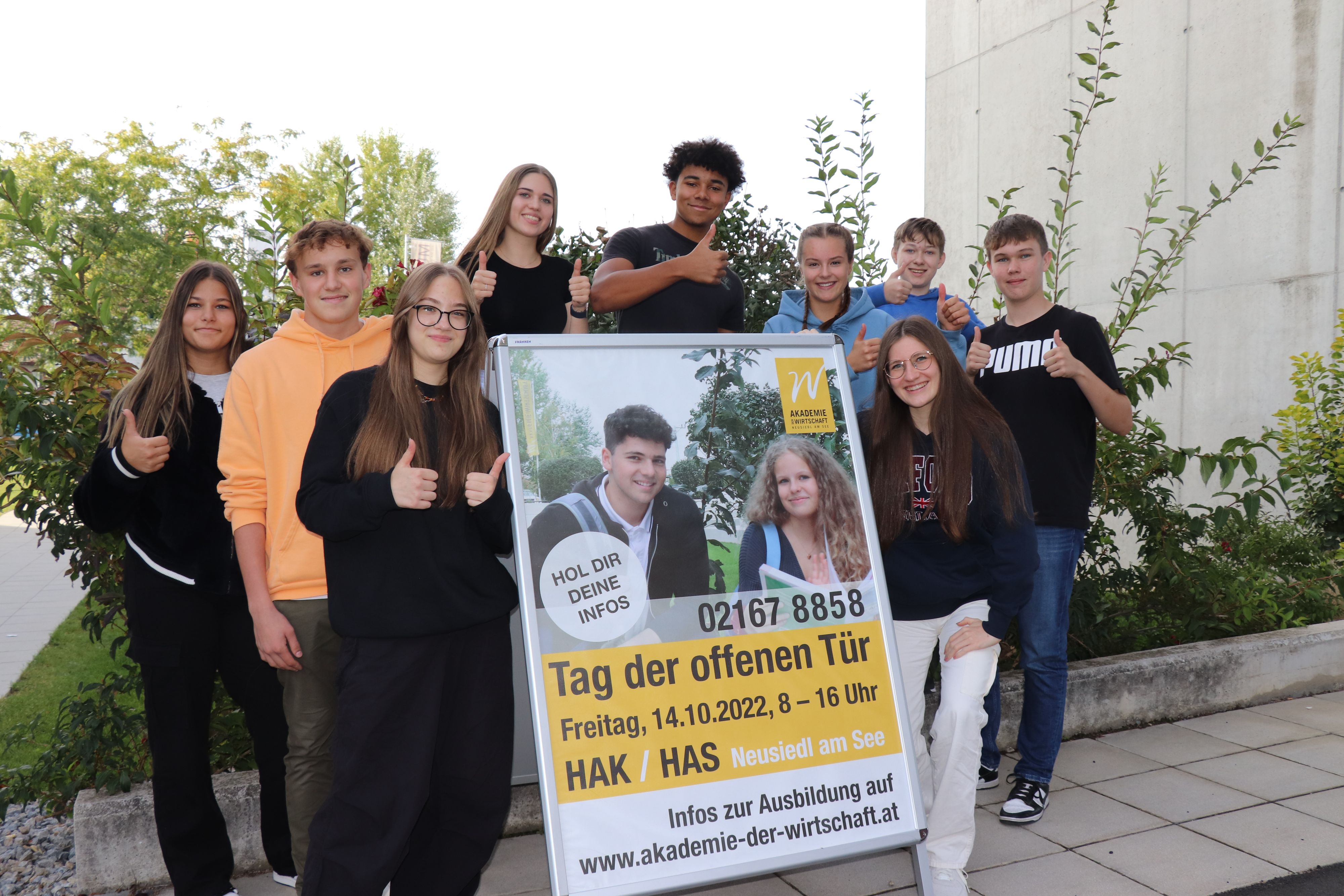 Die HAK Neusiedl stellt sich vor.