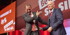 Skurrile Ostereier-Rede von SPÖ-Chef Franz Schnabl