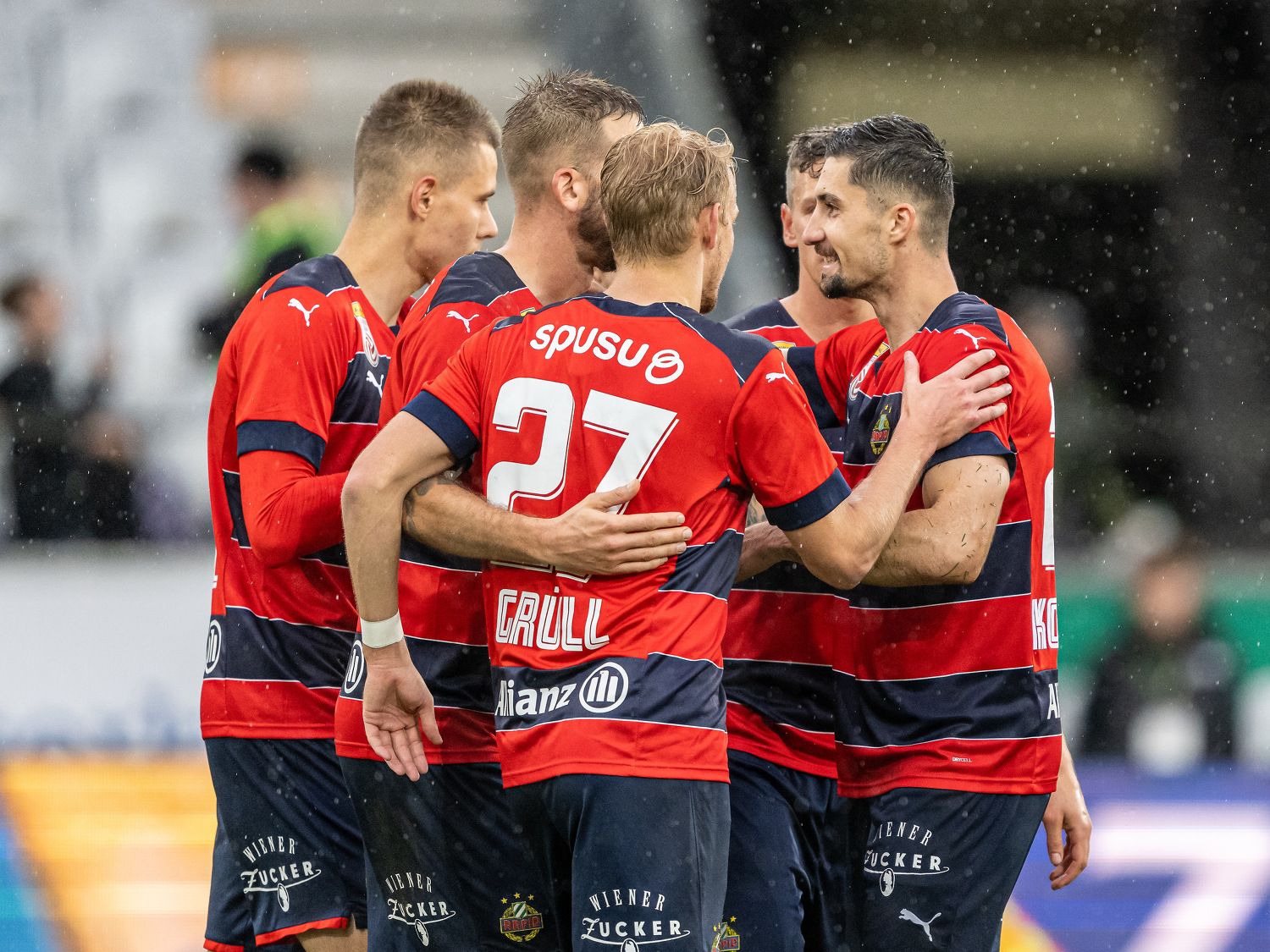 Ein Rapid-Schützenfest bei der WSG Tirol. 