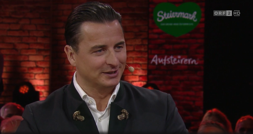 Andreas Gabalier ist beim 