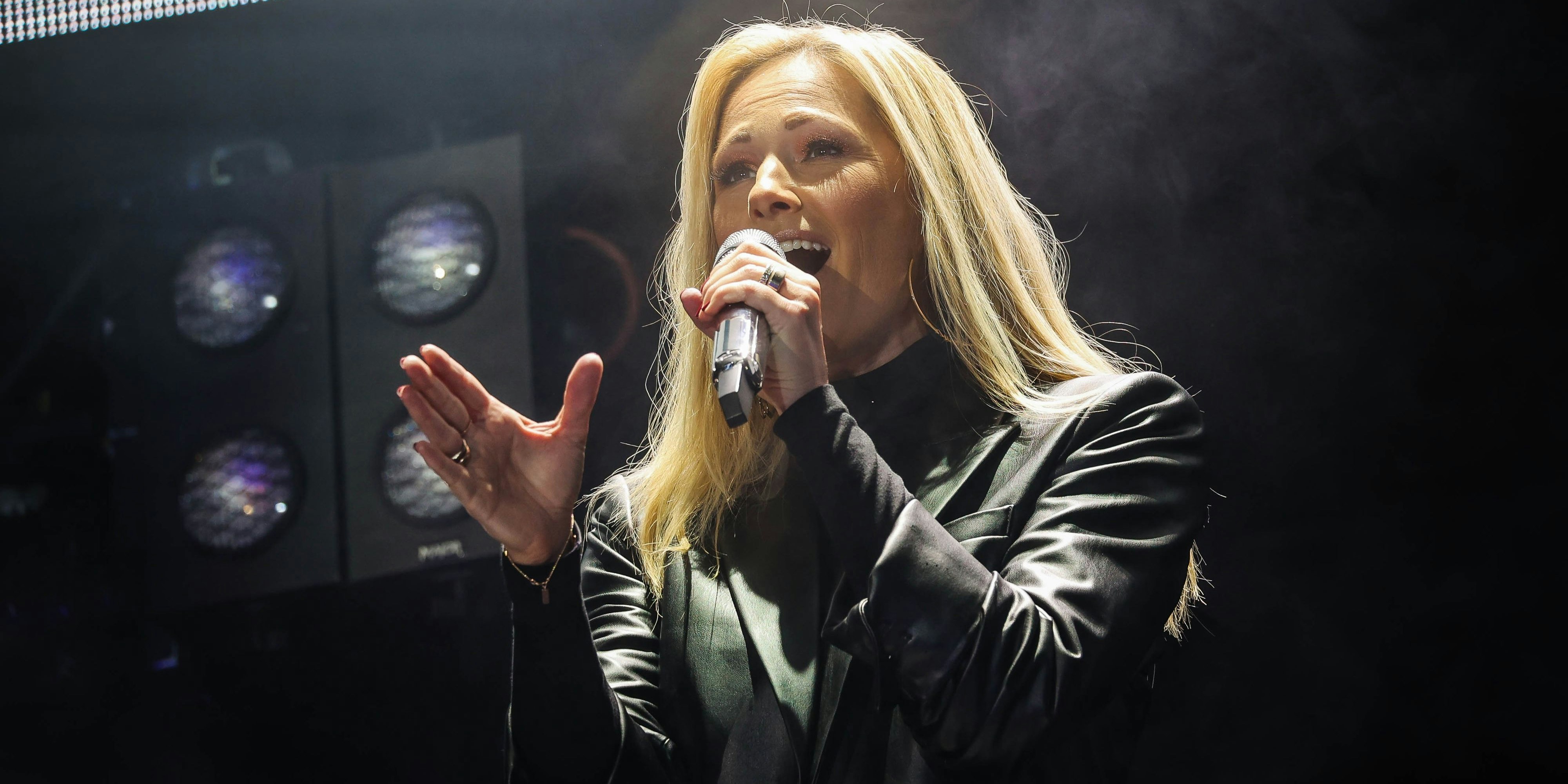 Helene Fischer bei ihrem Auftritt in Bad Hofgastein.
