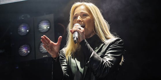 Helene Fischer bei ihrem Auftritt in Bad Hofgastein.
