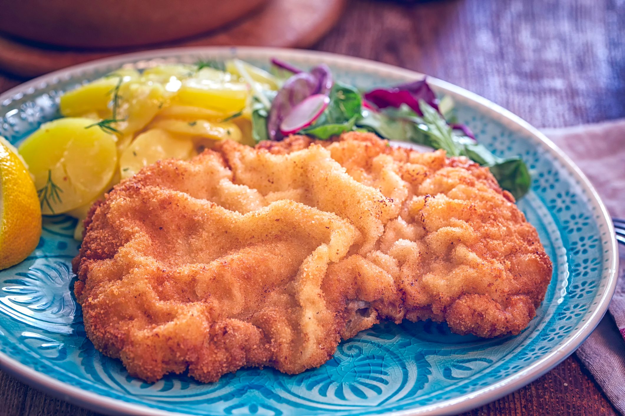 Im Gasthof "Hoamat" in Landl im Gesäuse gibt es ein ganz besonderes Schnitzel-Menü.