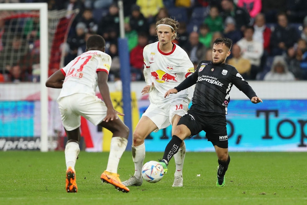 Red Bull Salzburg und der LASK trennten sich mit einem 1:1-Remis. 