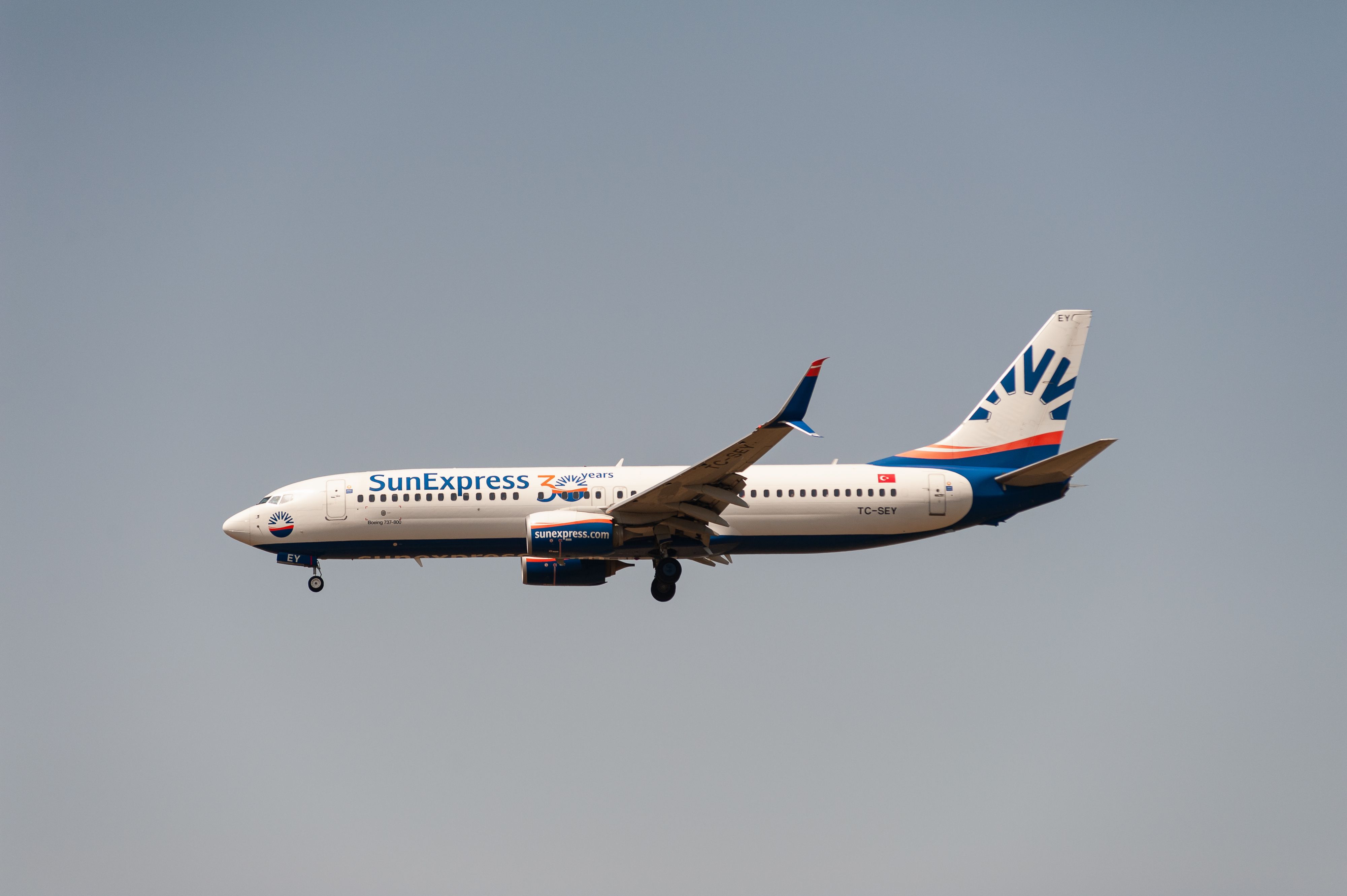 Ein Passagierflugzeug der 