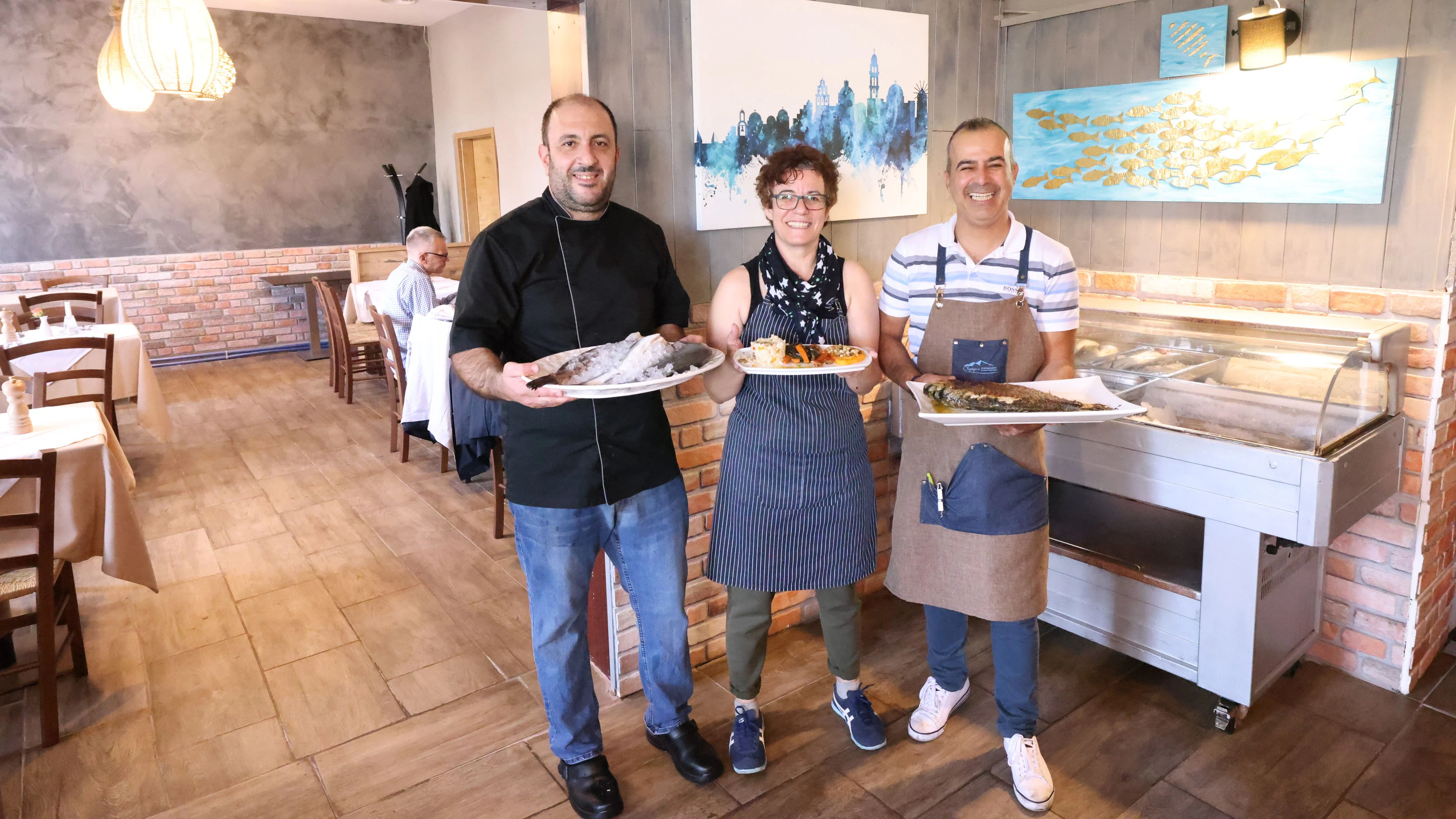 Fische aus Griechenland und Küche "ohne Schickimicki"