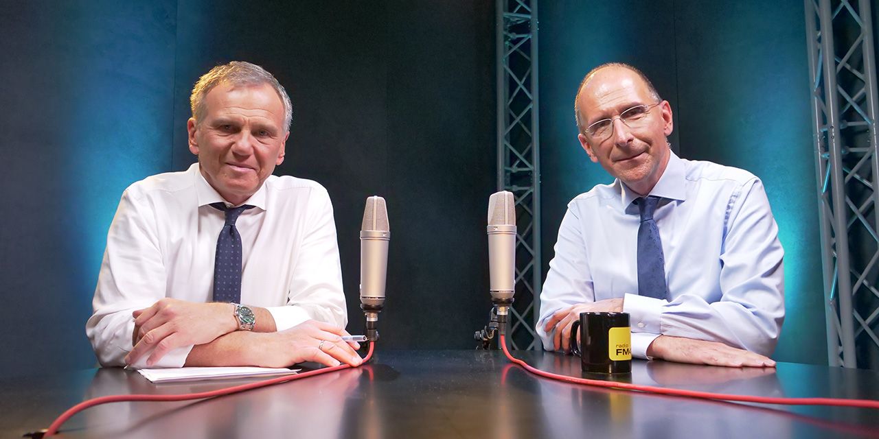 Armin Wolf und Peter Filzmaier.