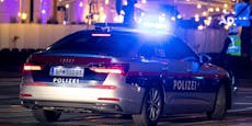 Betrunkener (22) schleudert Barhocker auf Polizeiauto