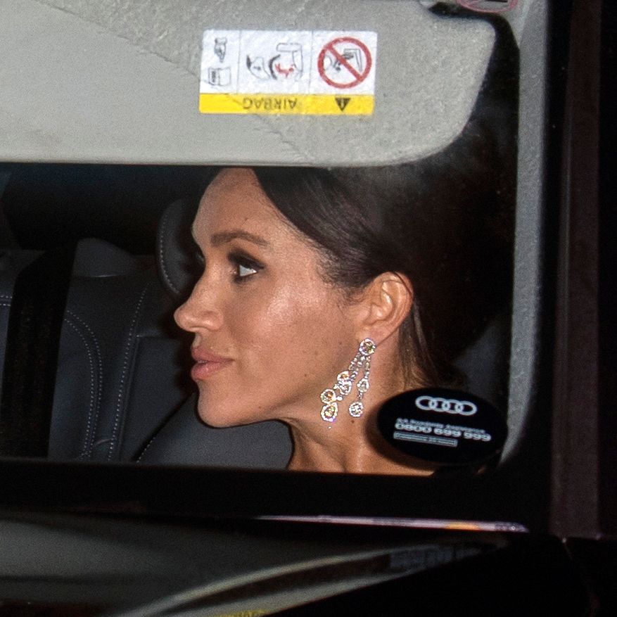 Die Diamantohrringe sollen vom Kronprinzen aus Saudi-Arabien stammen.