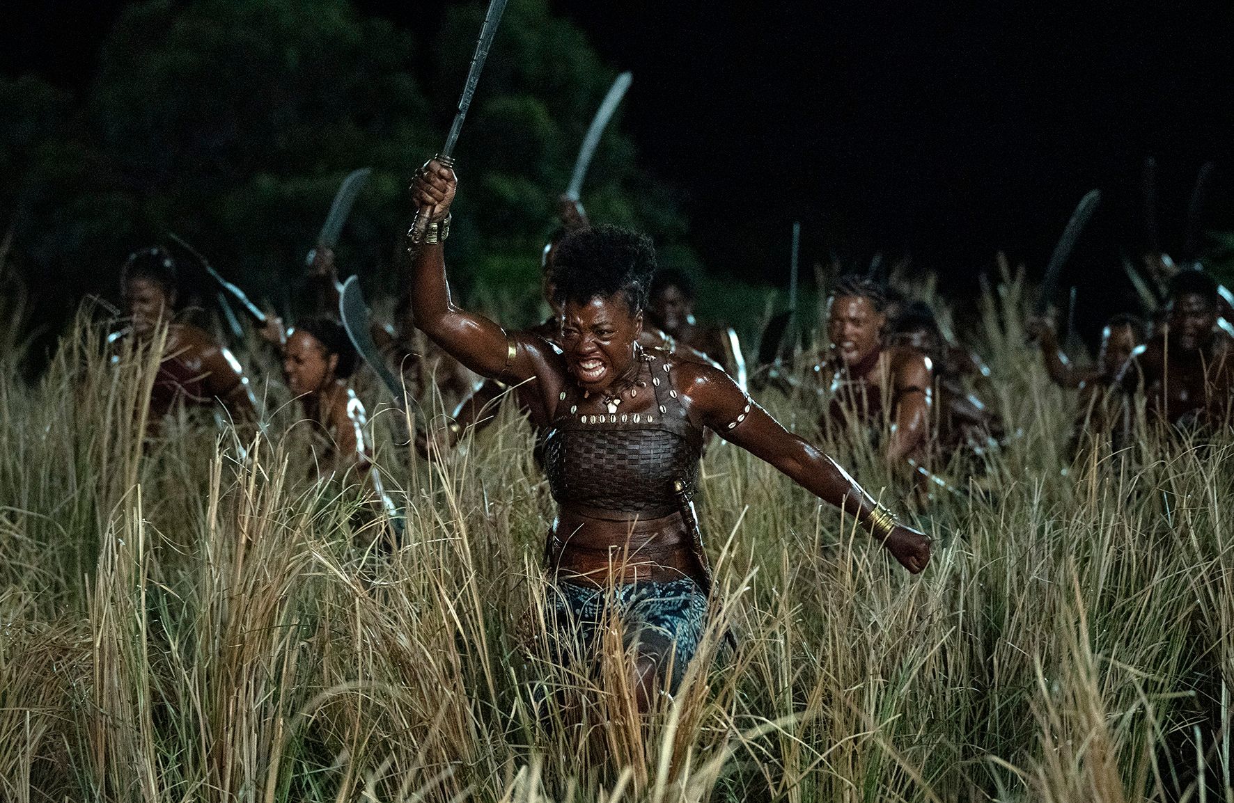 Nanisca (Viola Davis) in TriStar Pictures' THE WOMAN KING.