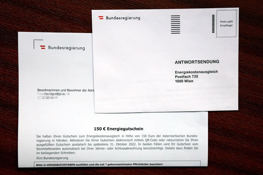 Für die Beantragung des Energie-Gutscheins bleibt den Österreichern nun noch mehr Zeit.