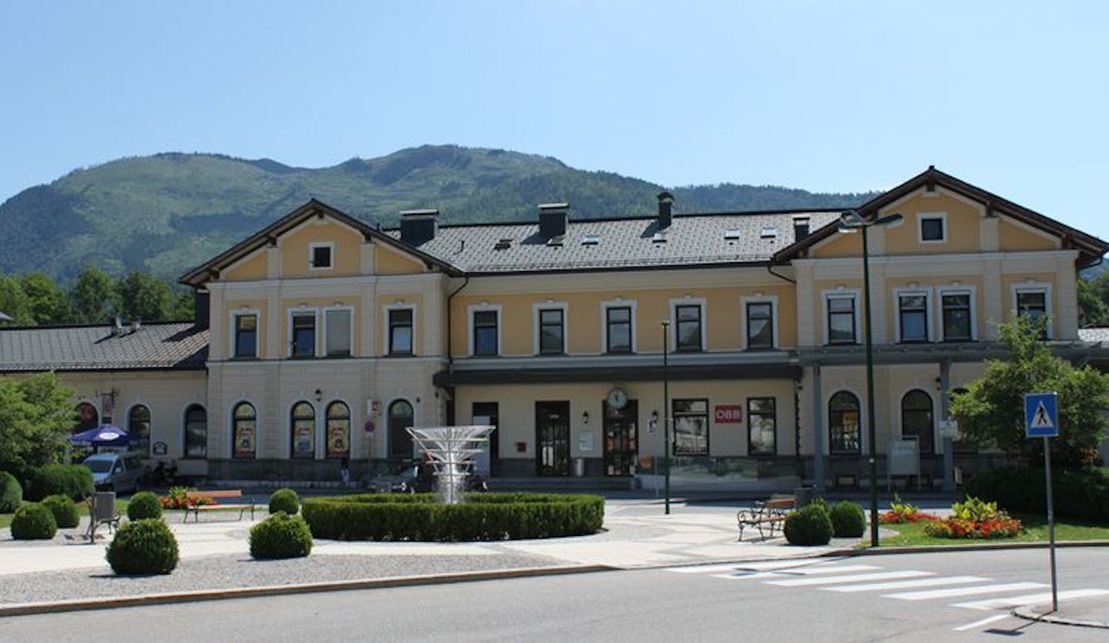 Der Vorfall passierte am Bahnhof in Bad Ischl.