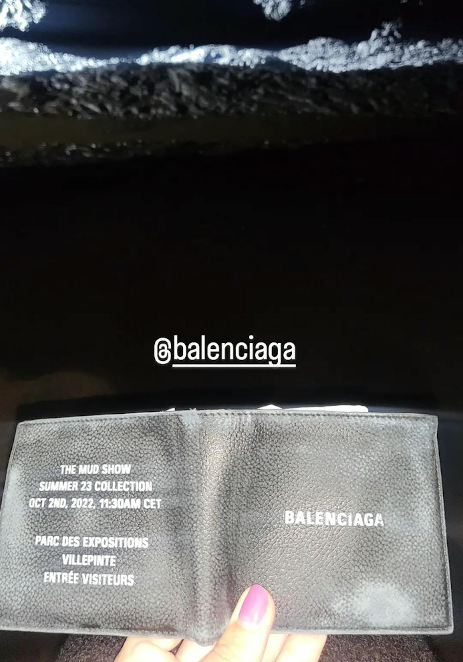 Balenciaga lud zur Schlamm-Show in Paris.