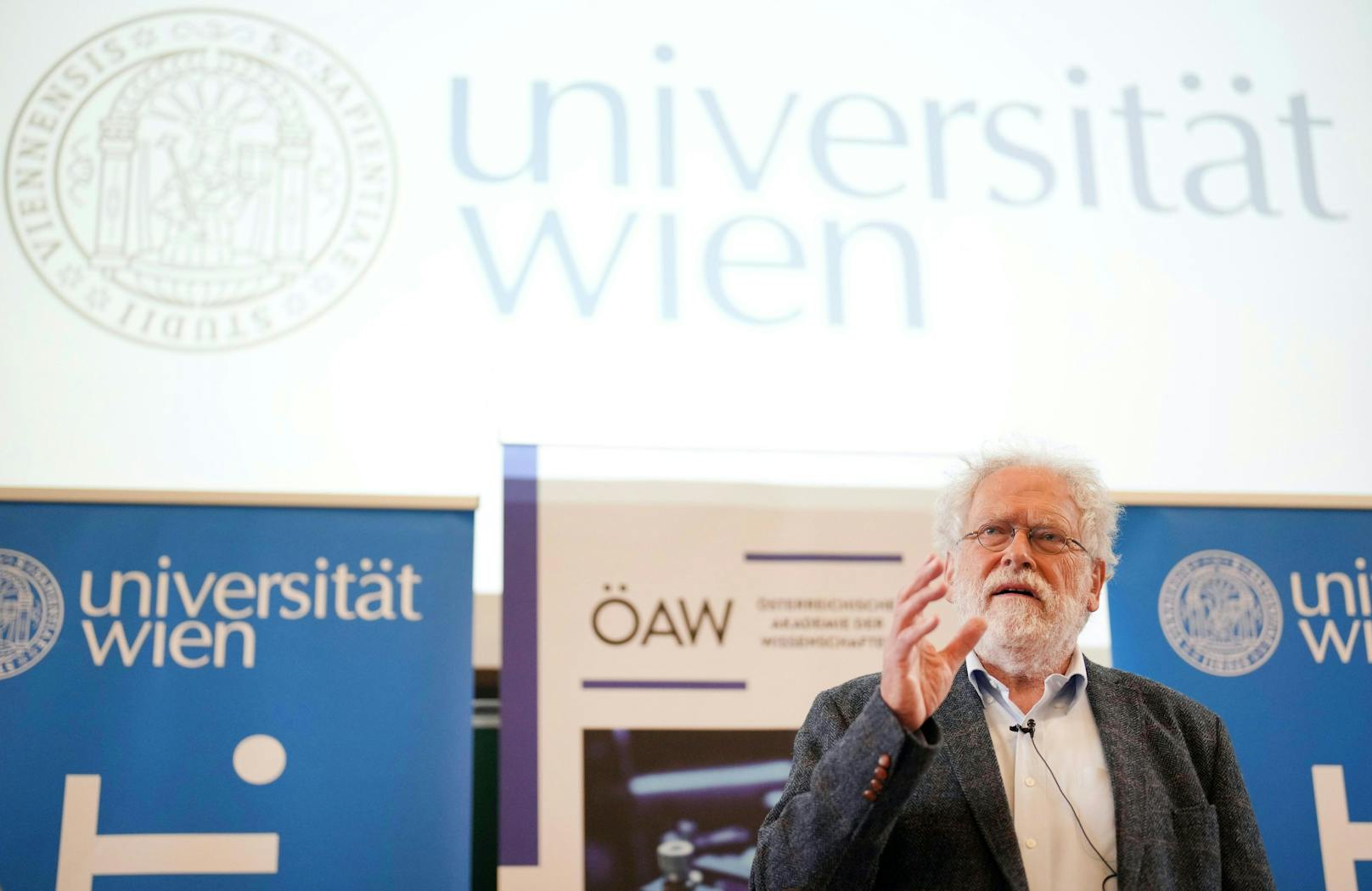 Zeilinger nach Nobelpreis-Auszeichnung: "Glück gehabt"