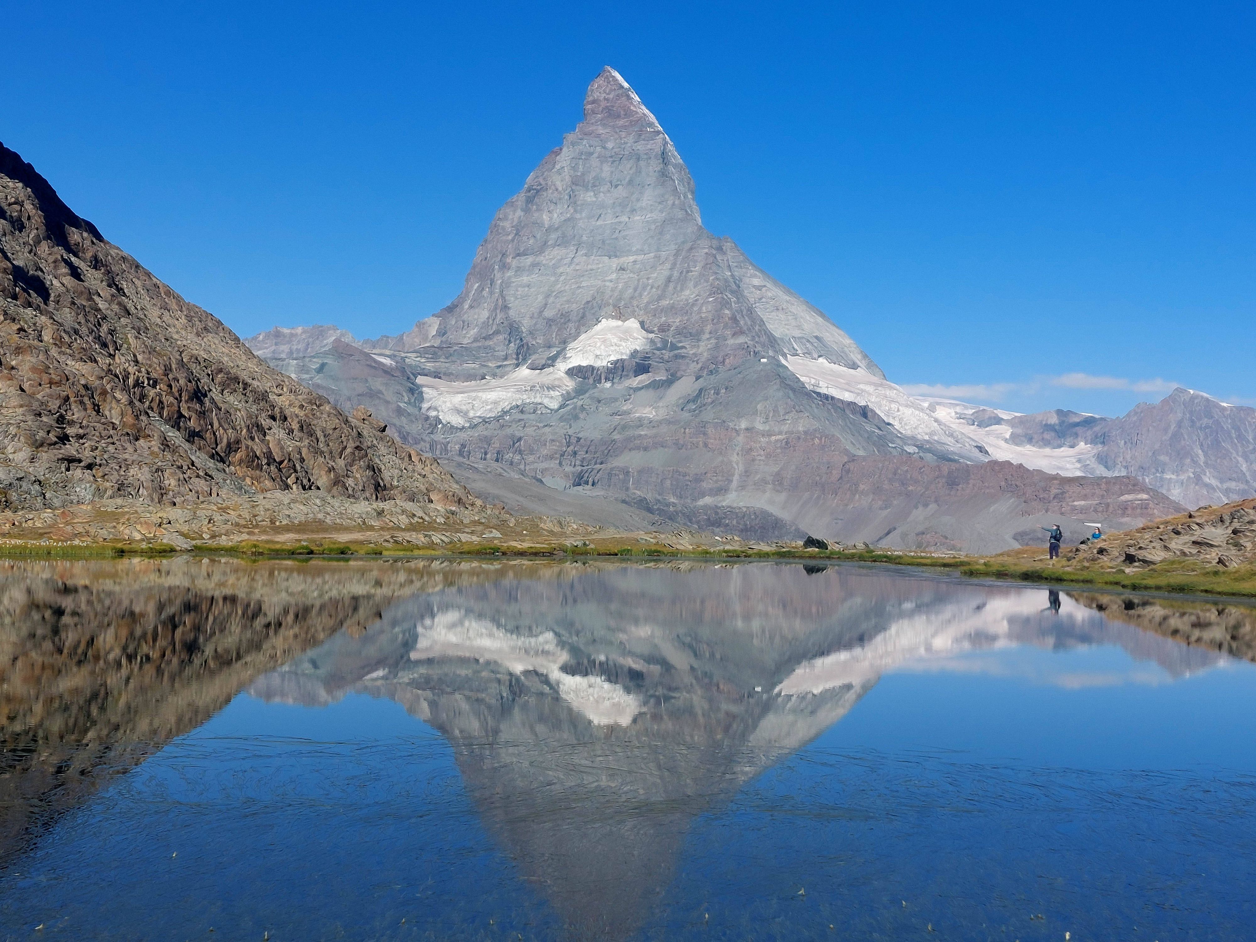 Auf dem Matterhorn fehlt der Schnee