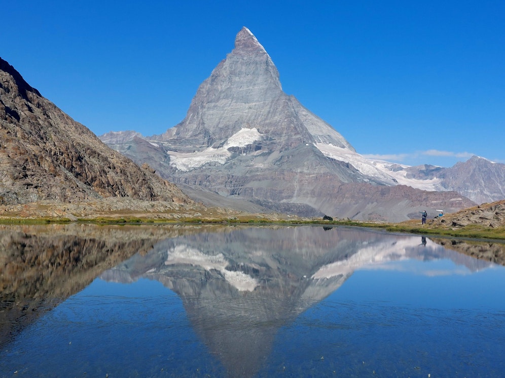 Auf dem Matterhorn fehlt der Schnee.