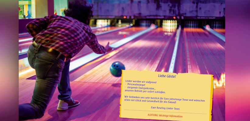 Die beliebte Bowling-Halle fand kein Personal.
