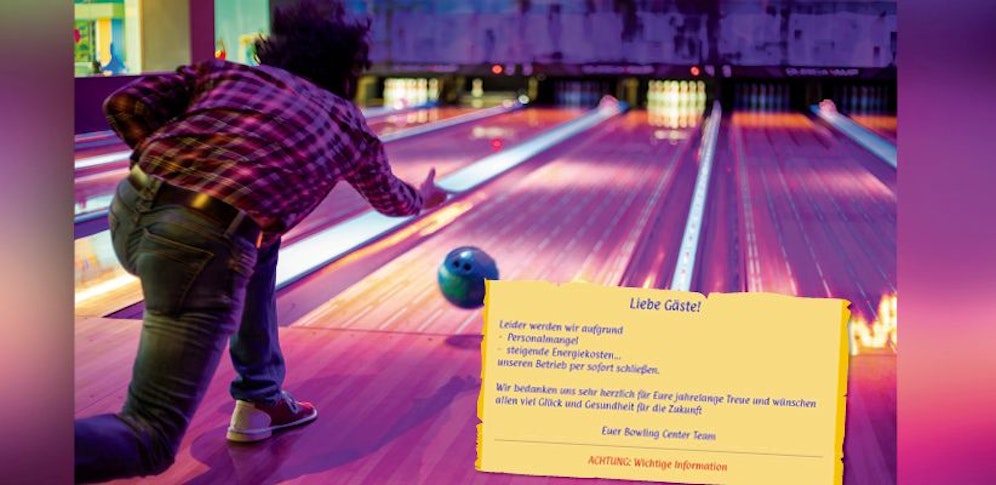 Die beliebte Bowling-Halle fand kein Personal.