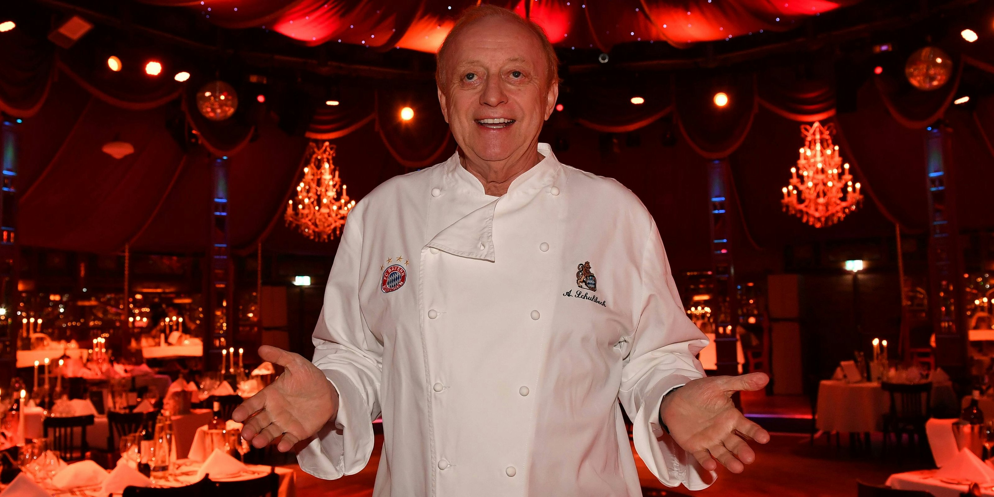 Alfons Schuhbeck bei der Showpremiere Festival von Schuhbeck teatro